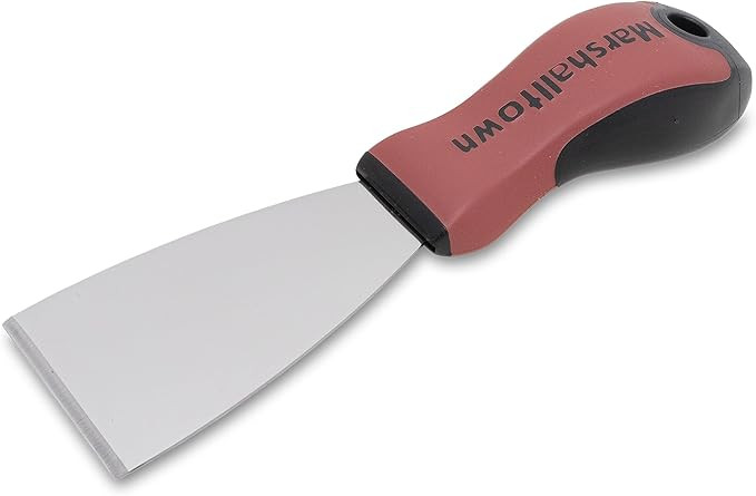 MARSHALLTOWN DuraSoft Handle Putty & Joint Knife, Stiff Putty Knife, Stiff Handle, 51mm Length, H... | Amazon (US)