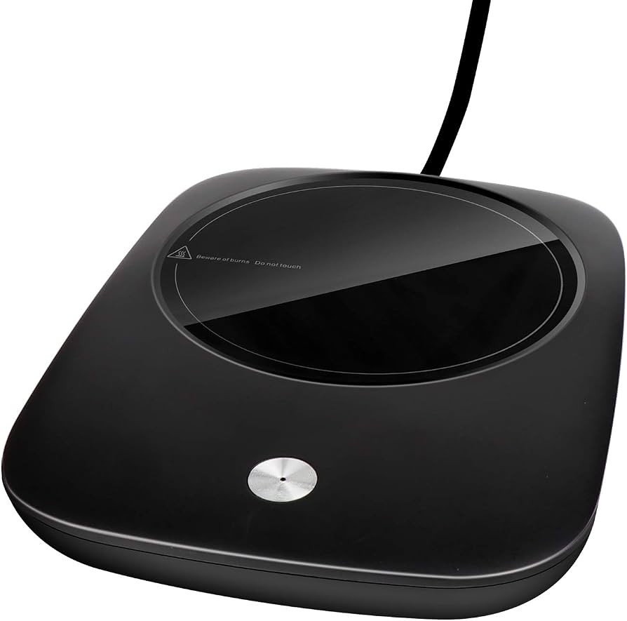 Misby Mug Warmer for Desk with Auto Shut Off, Coffee Warmer Plate for Office Home Desk Use Christ... | Amazon (US)