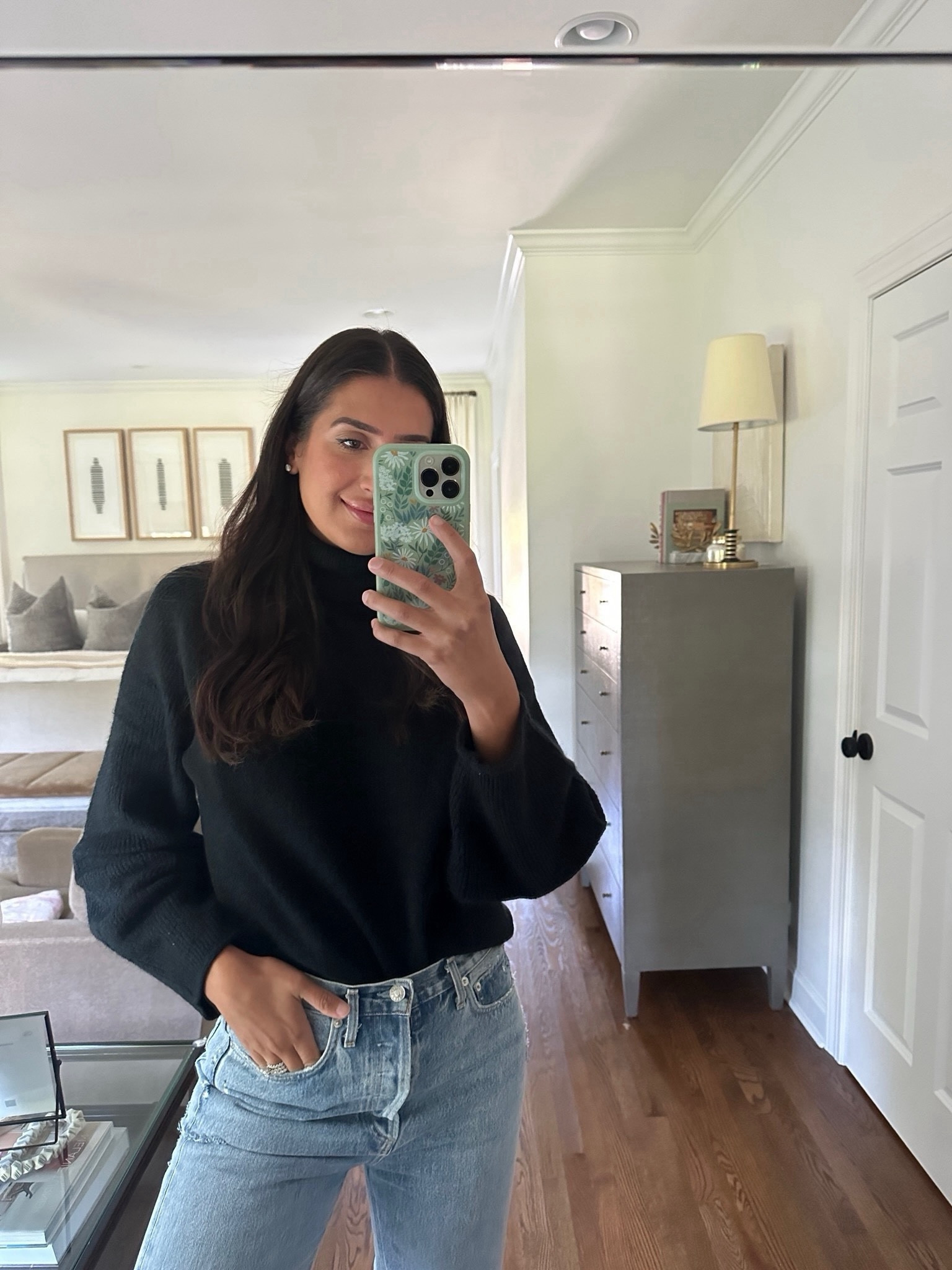 Casual winter outfit - turtleneck sweater - capsule wardrobe 

#LTKstyletip #LTKSeasonal