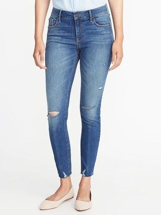 Mid-Rise Built-In Sculpt Rockstar Ankle Jeans for Women | Old Navy US