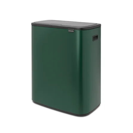 Brabantia Bo Touch Top Dual Compartment Recycling Trash Can 16 Gallon | Wayfair | Wayfair North America