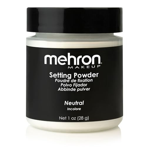 Mehron Makeup Setting Powder | Loose Powder Makeup | Perfect for Halloween 1 oz (28 g) (Neutral) | Amazon (US)