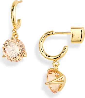 tri-prong huggie earrings | Nordstrom