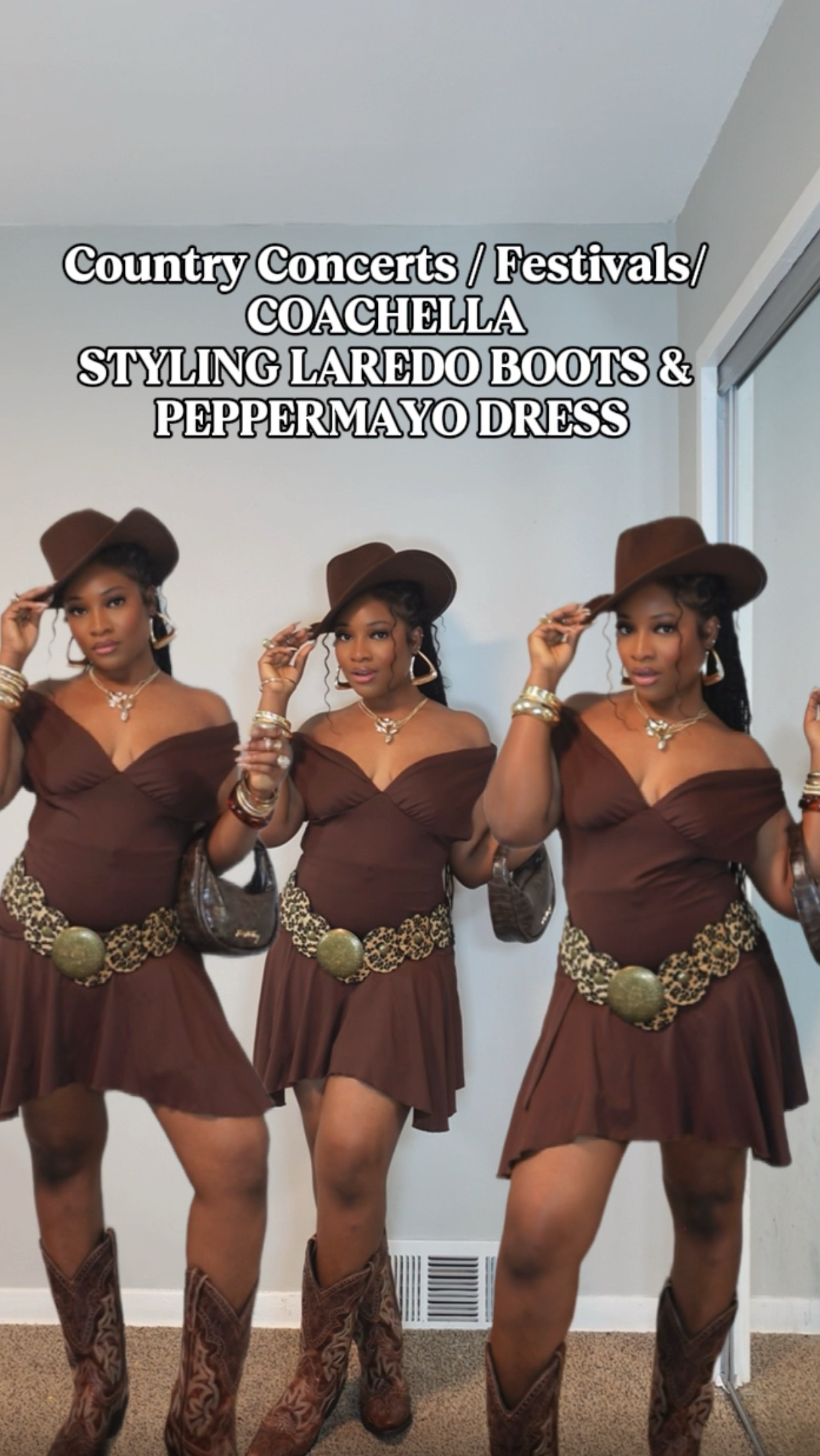 Stage coach concerts cowgirl outfit ! @laredoboots @peppermayo dress 
#concertoutfit #concert #cowgirloutfit #festivaloutfit #cowboycarteroutfit 

#LTKFindsUnder50 #LTKStyleTip #LTKFindsUnder100
