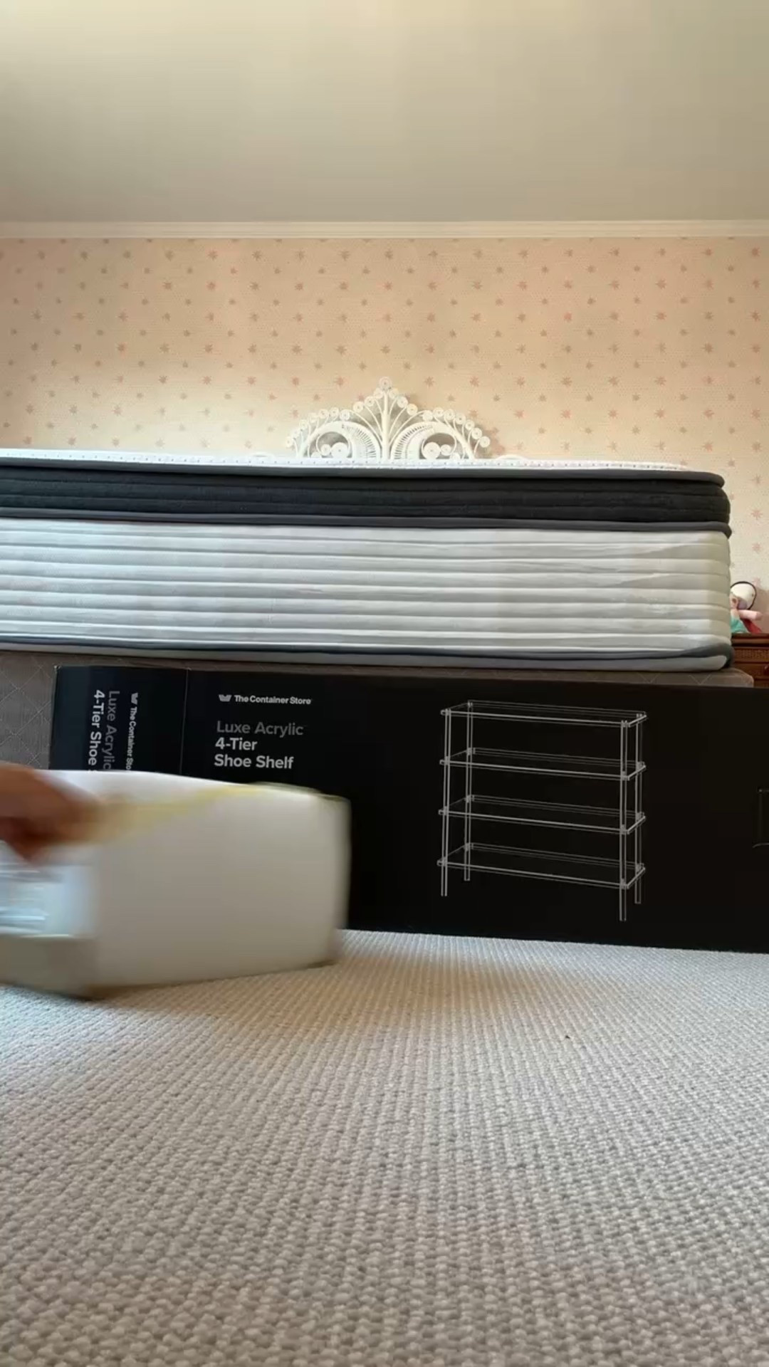 Great way to add in more shoe space keeping a clean and chic look 