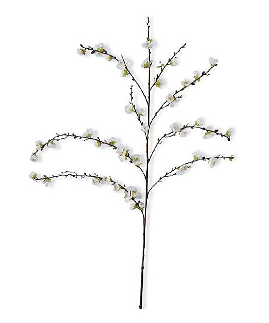 K&K Interiors Floral - 50'' White Cherry Blossom Stem | Zulily