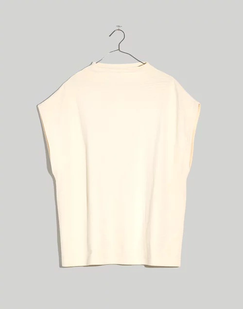 Oversized Funnelneck Tunic Top | Madewell