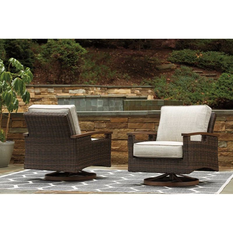 Paradise Trail Swivel Lounge Chair (Set of 2) | Wayfair North America