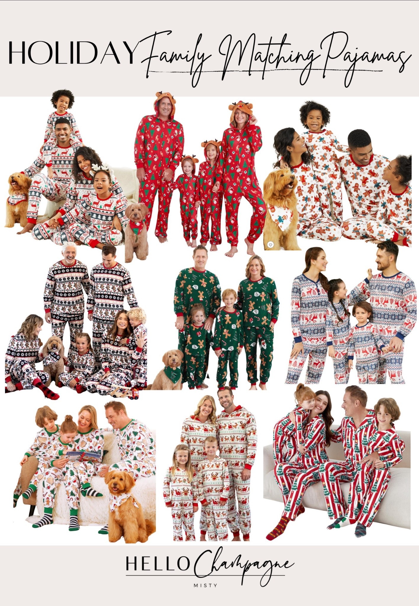 🎄Holiday / Christmas Family Matching Pajamas 

#LTKFamily #LTKHoliday #LTKGiftGuide