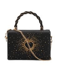 Beaded Heart Satchel | TJ Maxx