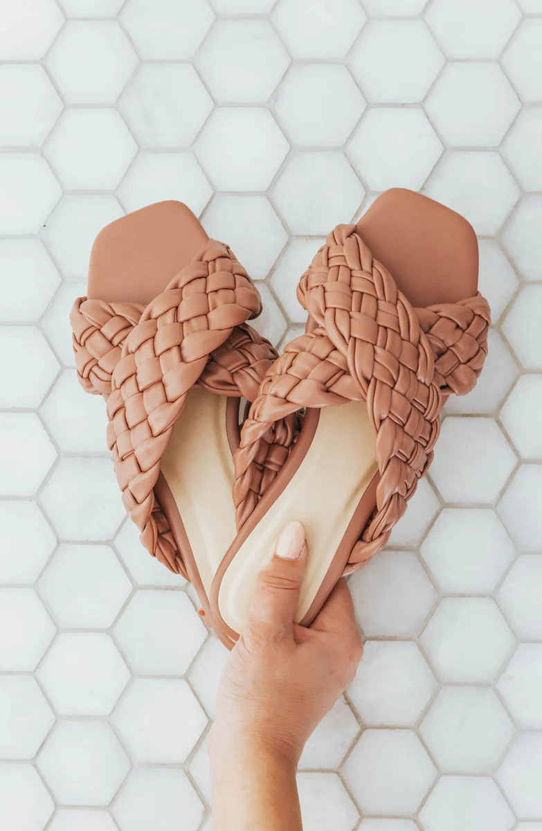 Act Natural Braided Slide Sandal- 3 Colors | Apricot Lane Boutique
