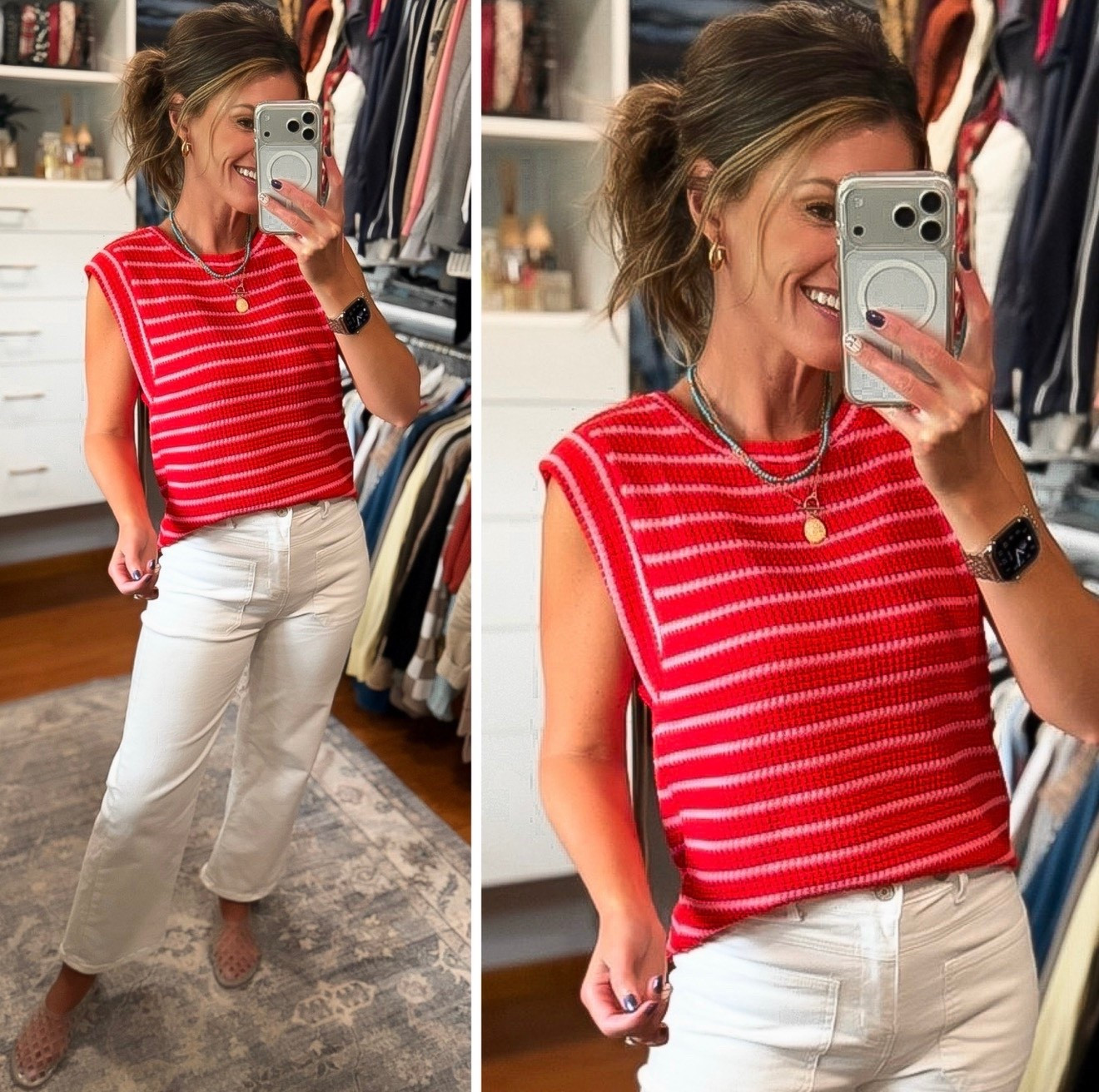 This top is the definition of an Amazon WIN!!
Wearing small 

#LTKootd #LTKSeasonal #LTKOver40