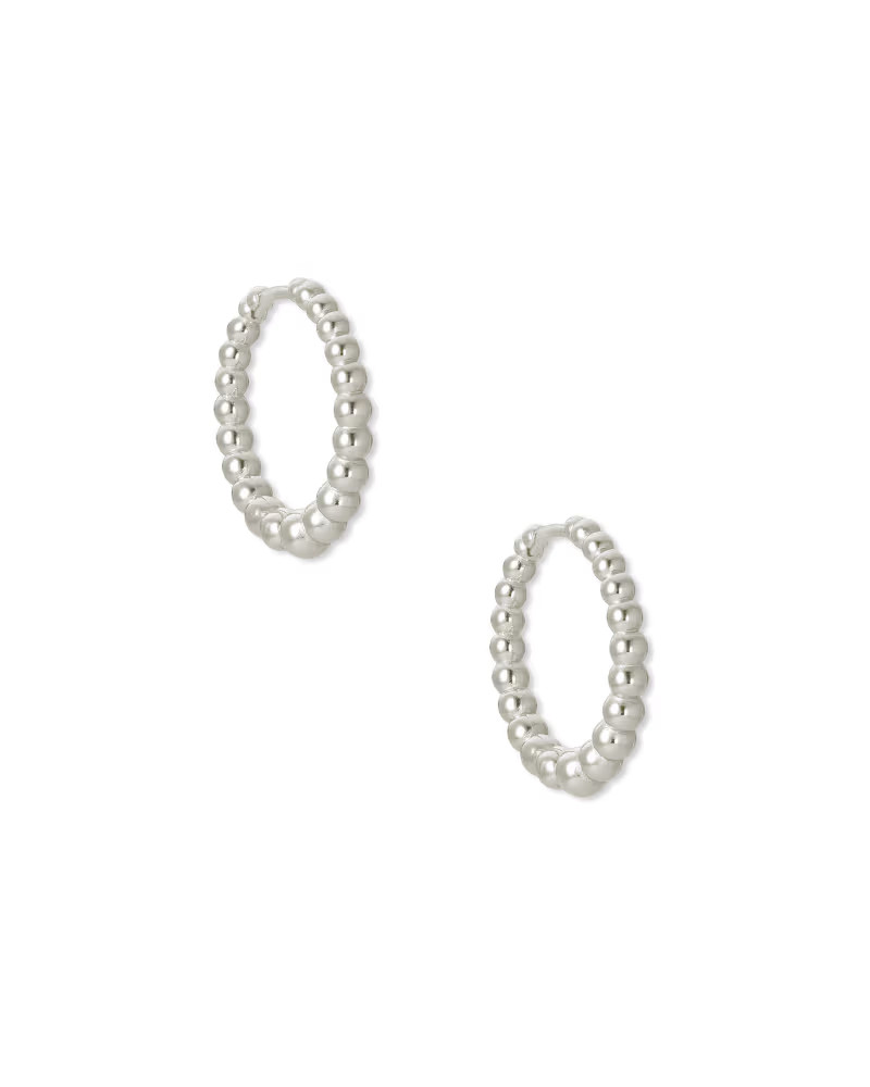 Josie Huggie Earrings in Silver | Kendra Scott