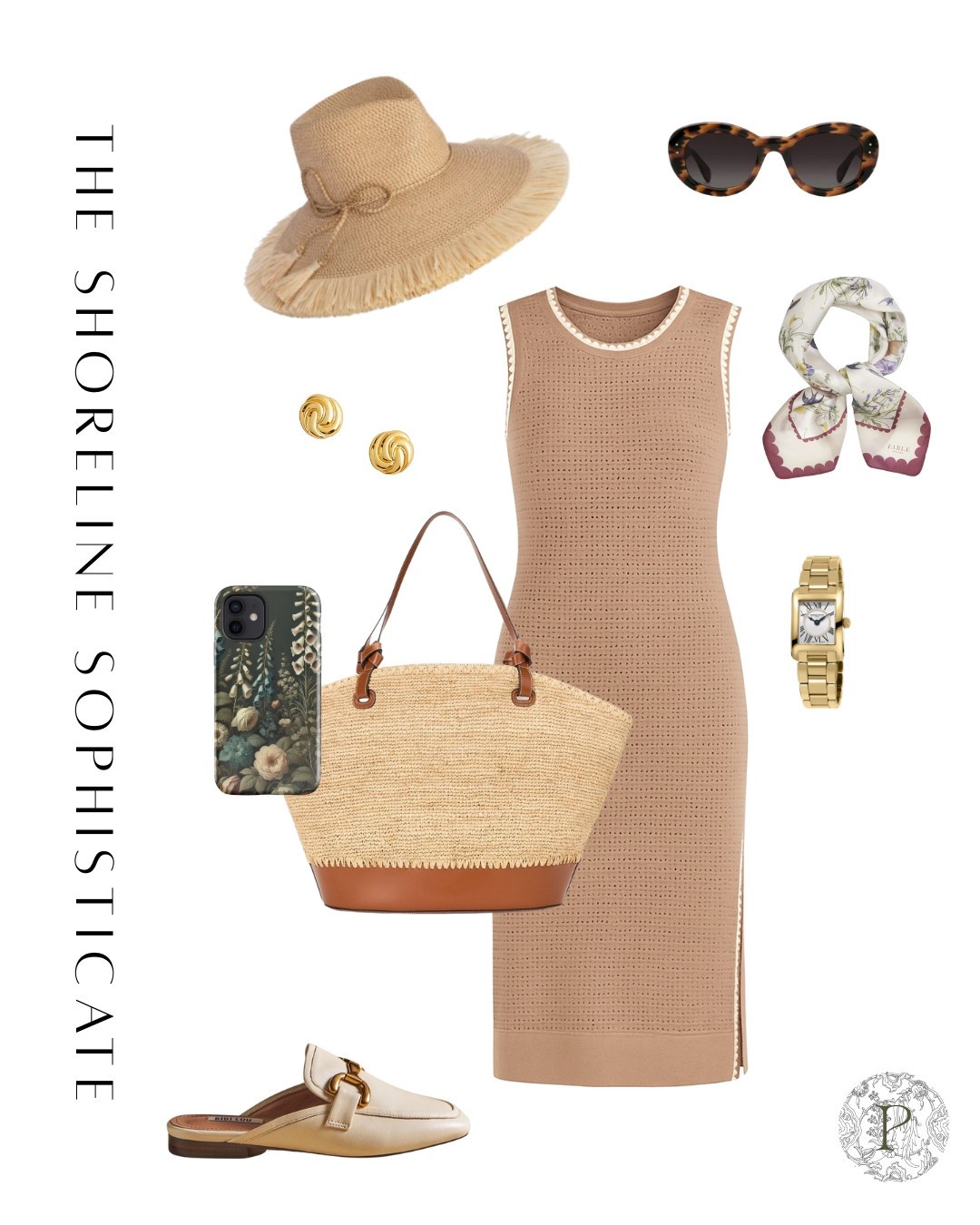 When your outfit whispers effortless summer and your phone joins the conversation — that’s when the magic happens. This neutral knit dress, straw hat, classic mules, and gold accessories create a look that’s polished, breezy, and ready for anything from market mornings to golden hour cocktails.

The finishing touch? The Raised in the English Countryside phone case by Petalume — a moody floral design that adds just the right hint of romance. Available exclusively at www.PetalumeCovers.com.

Why we love this look:
	1.	The knit midi dress hugs just right while staying breathable for summer’s warmest days.
	2.	Natural textures like straw, leather, and silk add dimension and interest without overpowering.
	3.	The Raised in the English Countryside phone case acts as an artful accessory — turning your tech into part of your personal style.

→ Want to elevate your summer outfits with timeless, romantic touches? Shop the full look below + the Raised in the English Countryside phone cover, available exclusively at PetalumeCovers.com.

#LTKStyleTip #LTKSummerEdit #LTKOver40