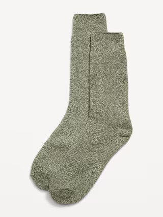 Cozy-Lined Crew Socks for Men | Old Navy (US)
