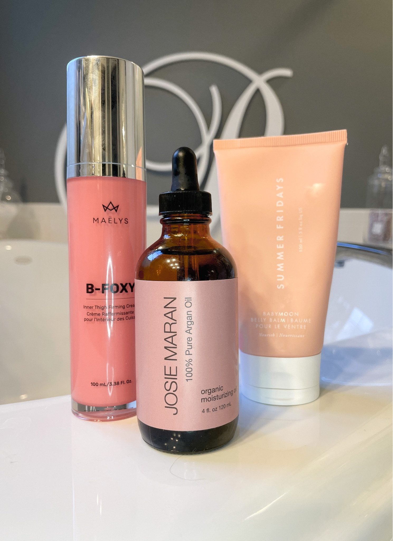 Let’s talk postpartum belly, bum and thighs 🥴 {vulnerable post alert - although I am so proud of my body for giving me my Sophia}

There’s a few products that I’ve used to help minimize my stretch marks and other concerns. Most recently #MaelysCosmeticsgiftedme a few items from their B-Firm line. I know they’re all the rage right now, going viral on the TikTok, as us geriatric  millennials say, so I was skeptical. I’m happy to report that I’m loving my results so far. The product is creamy and smells amazing. It’s also a cruelty-free line, and with consistent use, I’ve seen my imperfections soften. 

My other go-to has been the @josiemaran 100% argan oil. It’s a true oil product, so it offers amazing hydration but I only like to use it at night, since I hate that I can stain my clothes during the day. If you’re not a fan of oils, this is not for you. 

A great in-between product is @summerfridays belly balm. I wish I had known about this during pregnancy. It’s the perfect formulation in my opinion (goes on like a cream but absorbs like a fine oil) and can be used night and day. 

Shop all these products by clicking the link in my bio, on the @shop.ltk app or directly here: 

@maelys_cosmetics #skeepersfamily

#LTKbeauty #LTKbaby #LTKbump