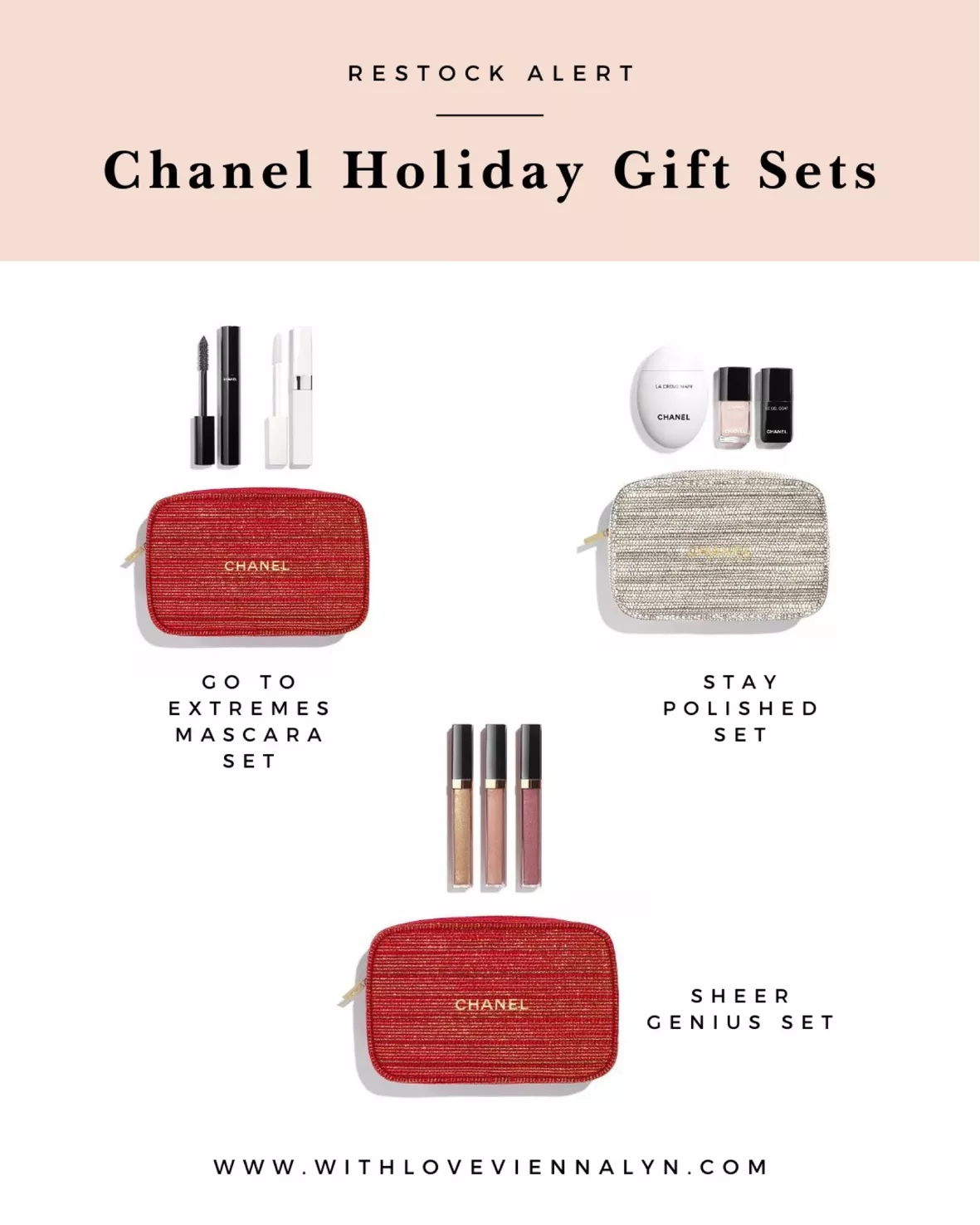 chanel holiday gift sets 2022