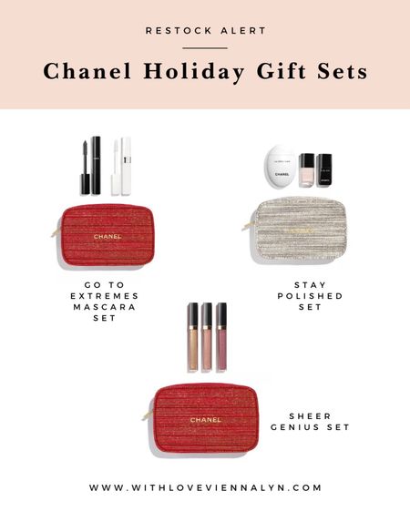 Restock Alert: Chanel Holiday Gift Sets 🎁 

#LTKGiftGuide #LTKHoliday #LTKSeasonal