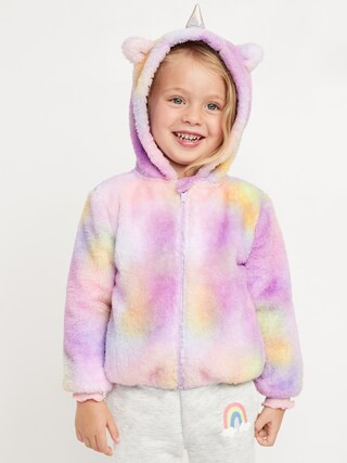 Critter Hooded Jacket for Toddler Girls | Old Navy (US)