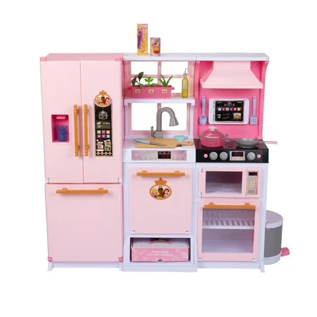 Disney Princess Style Collection Fresh Prep Gourmet Kitchen Child 3 to 6 Years, Pink | Walmart (US)