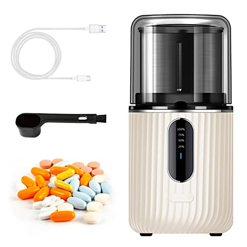 Cordless Electric Pill Crusher Grinder - Pill Cutters for Small or Large Pills and Vitamin Tablet... | Amazon (US)