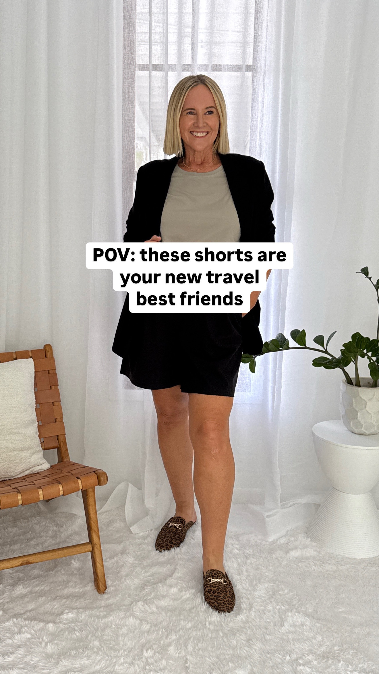 My new active-everyday-travel favourite shorts feat. lululemon 

- Daydrift Pleated High-Rise Short 7” (size L)
- Ribbed Back-To-Front V-Neck Tank (size L)
- Cates Tee (size US10/AU14)
- Rain Chaser Jacket (size US10/AU14)
- Everywhere Belt Bag 1L
- Beyondfeel running shoe

AD, gifted product, paid partnership

#LTKaustralia #LTKfitness #LTKover50style