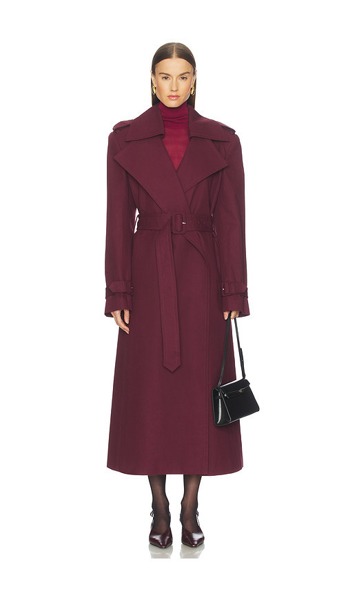 Camila Coelho MANTEAU ELADIA en Bordeaux. Taille M | Revolve Clothing (Global)