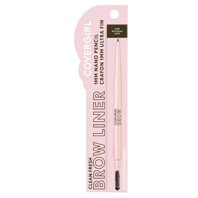 COVERGIRL Clean Fresh Brow Nano Eyebrow Pencil - 600 Dark Brown - 0.001oz | Target