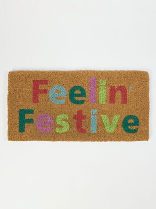 Feelin' Festive Doormat | Altar'd State