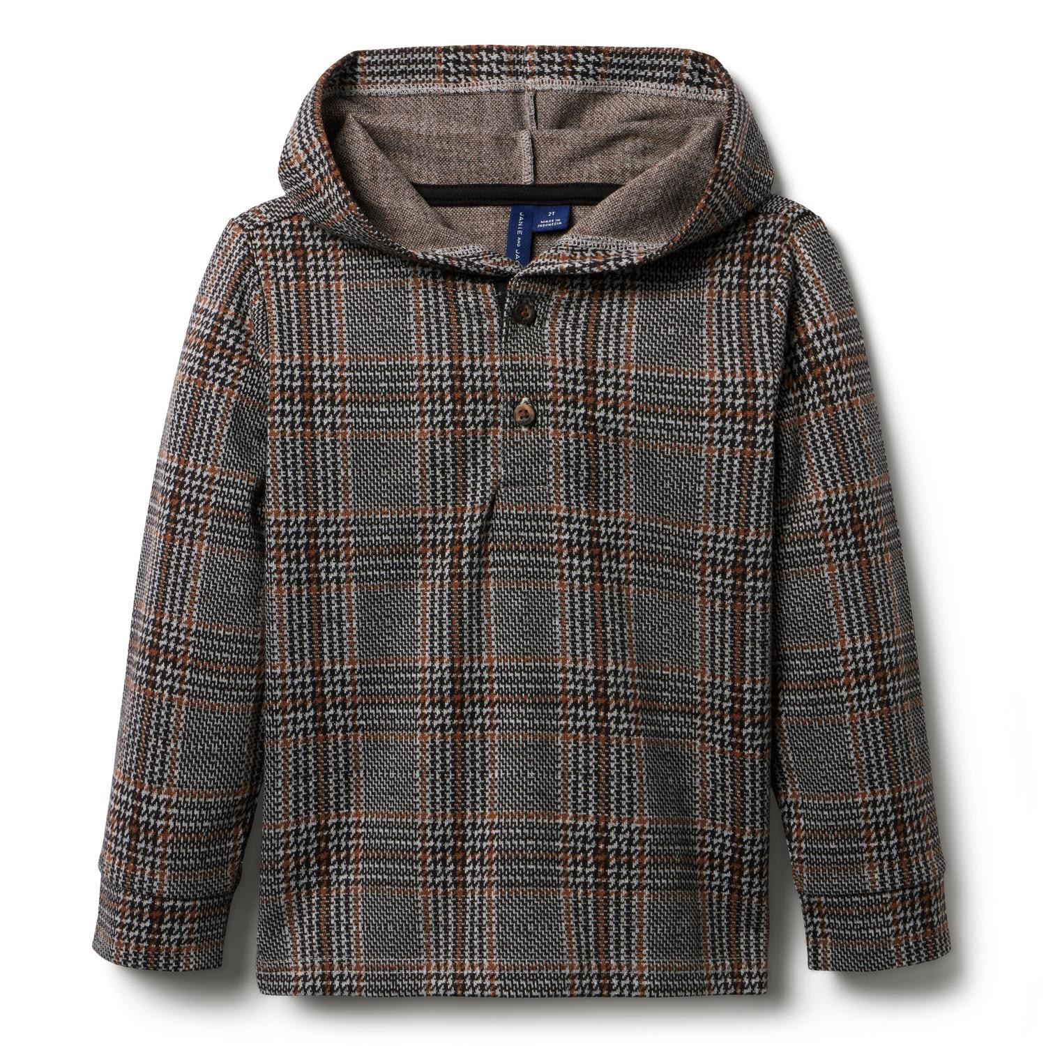 The Tartan Hooded Pullover | Janie and Jack