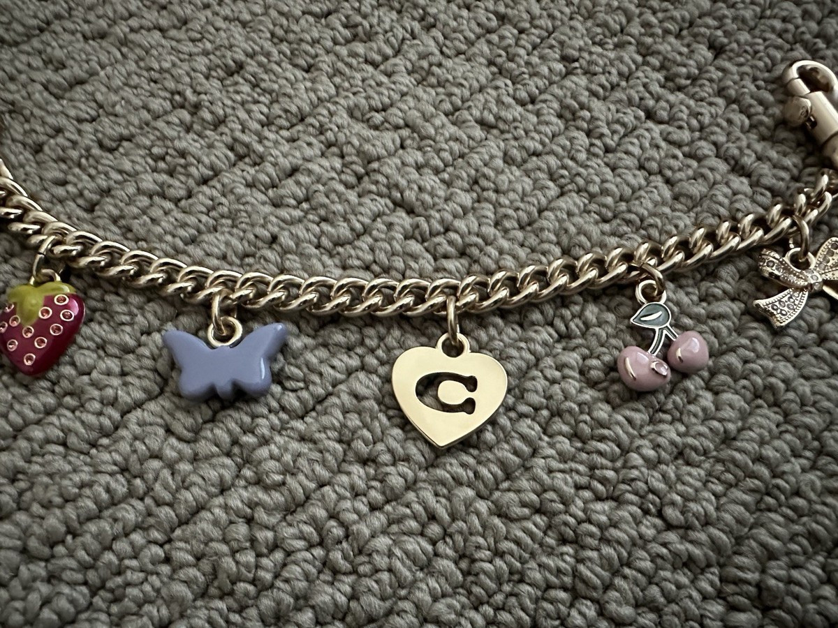 Coach Gold Swagger Chain with Charms | eBay | eBay US