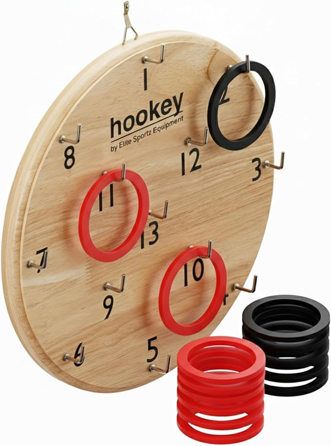 Elite Sportz Equipment Ring Toss Game | Sturdy Wooden Board Set for Kids Outdoor Games | Camping ... | Amazon (US)