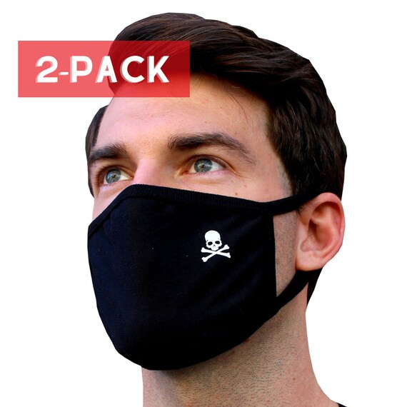 Pirate Skull Mask for Male Female  Cool Unique Gift for Men | Etsy | Etsy (US)