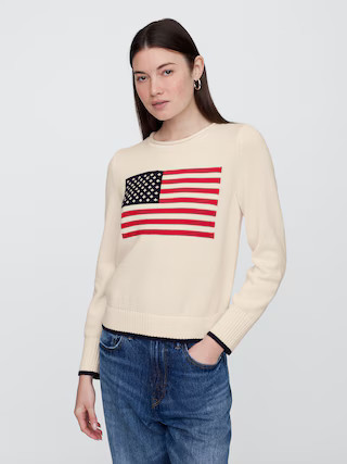 Roll Neck Americana Intarsia Sweater | Gap Factory