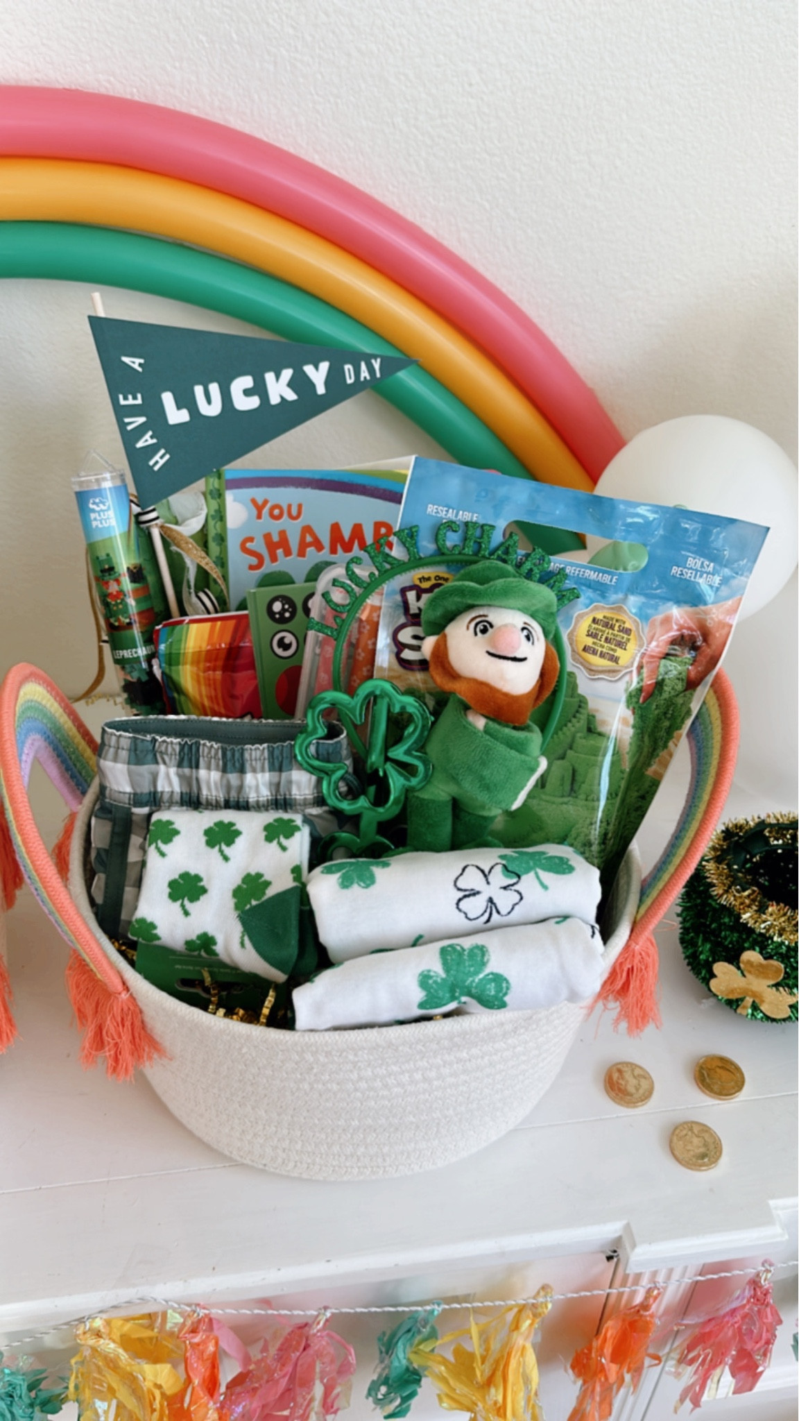 🍀Lucky Basket for my little Lucky Charm🍀

#LTKSeasonal #LTKfamily #LTKkids