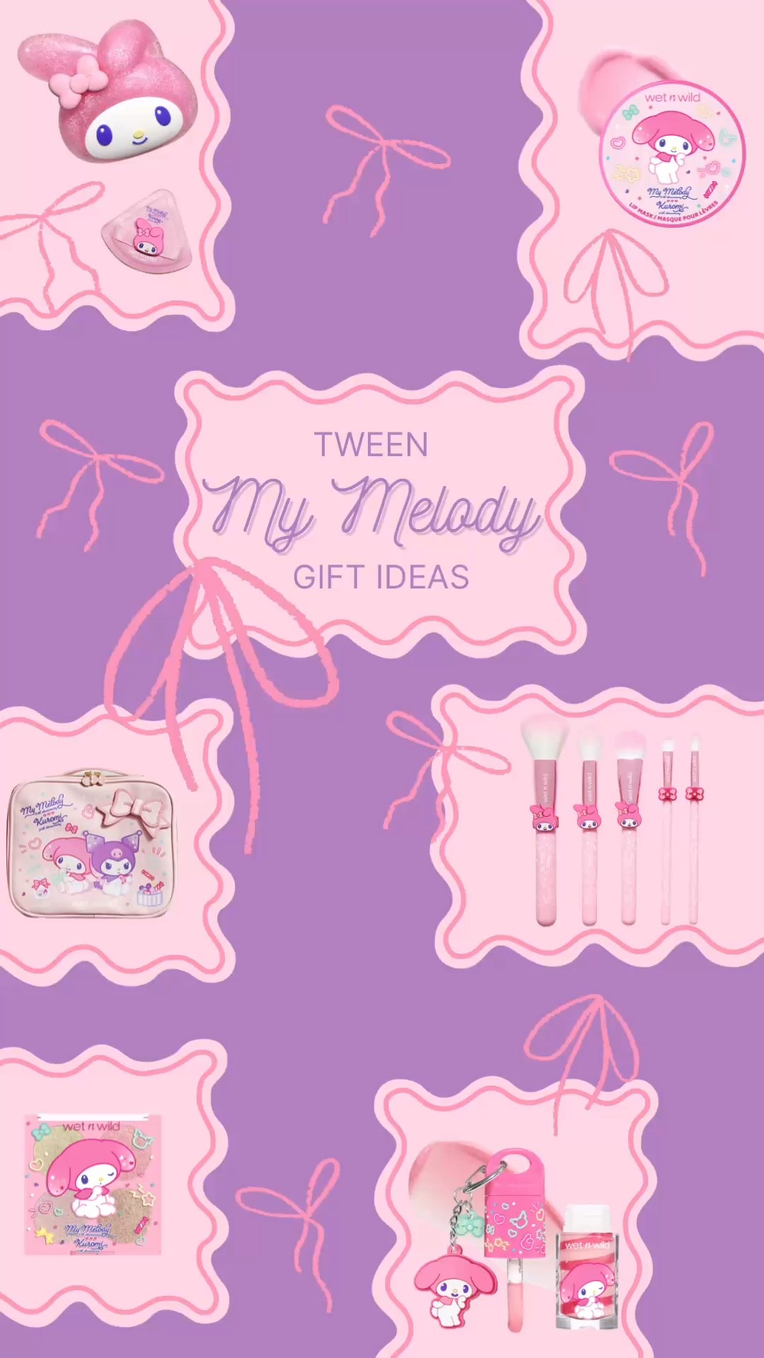 How cute!?! This is all on sale for 40% off @ulta online right now. You could build a gift basket or buy the make up case to fill. The smaller items are great for stocking stuffers. My daughter wants all of this. 🩷💜


#ltkfindsunder50 #ltkbeauty #ltkkids #tween #girlsstockingstuffers #holiday #makeup #sanrio #tween #giftideasforgirls #8yearoldgirlgifts #9yearoldgirlgifts #10yearoldgirlgifts
#11yearoldgirlgifts #mymelody #kuromi #makeupbrushes 

#LTKGiftGuide #LTKHoliday #LTKSaleAlert