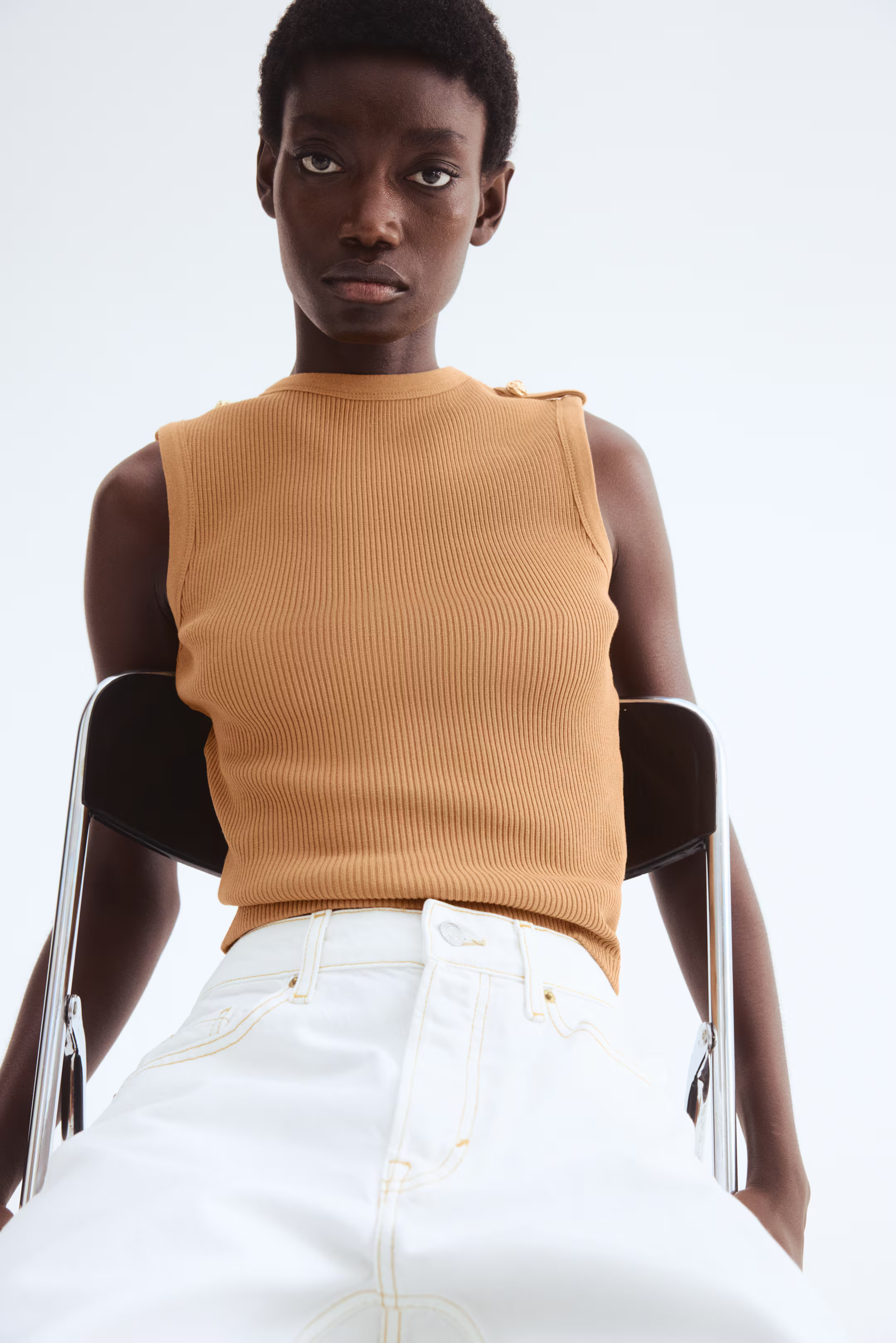 Ribbed Tank Top | H&M (US + CA)