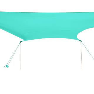 8 ft. x 8 ft. Beach Canopy Tent Sun Shelter Effortless Setup, Superior Stability, and UPF 50 Plus Protection | The Home Depot
