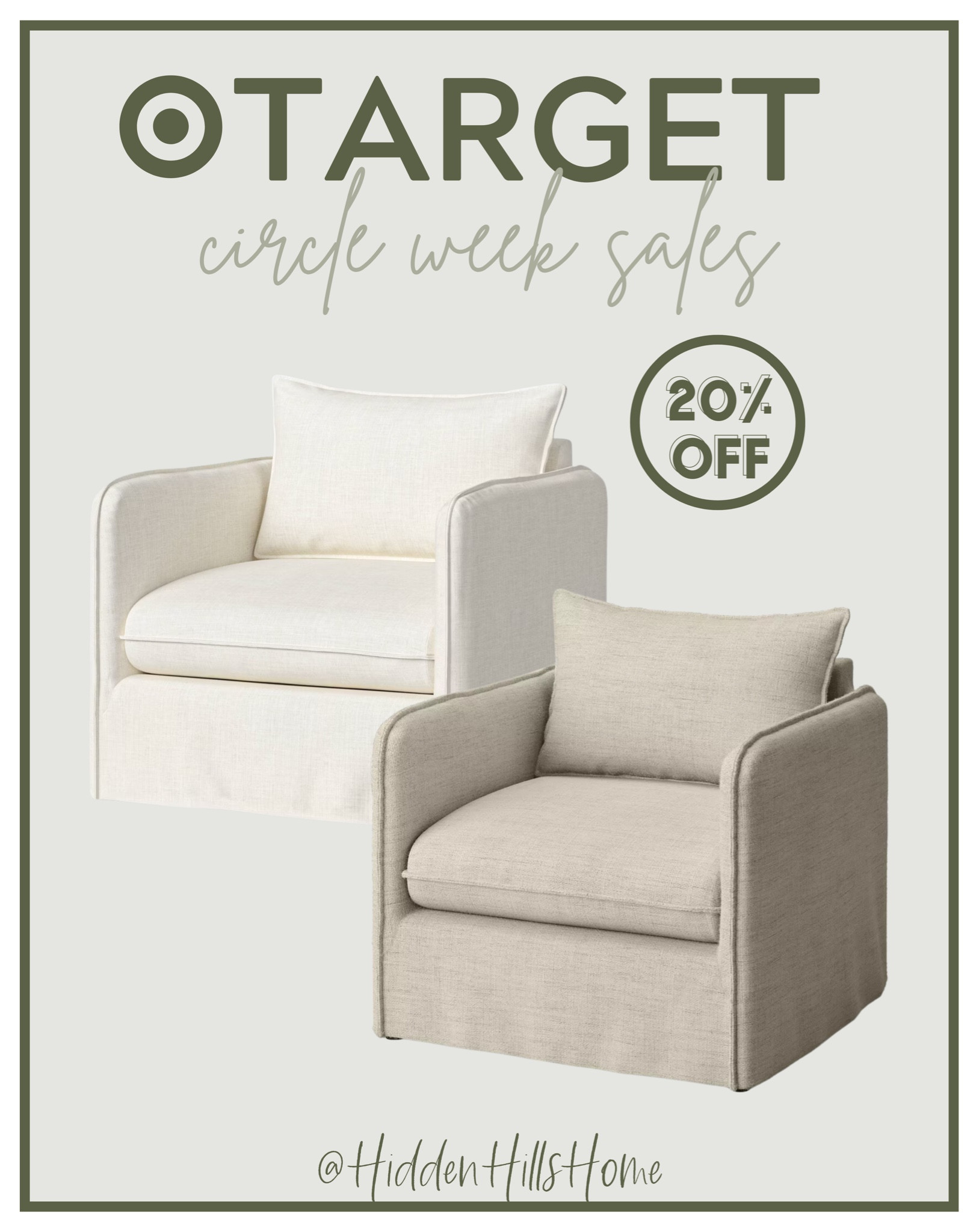 Target circle deals! Accent chair on sale! I’ve used this chair in so many designs! It’s affordable and trendy! #target

#LTKSaleAlert #LTKStyleTip #LTKHome