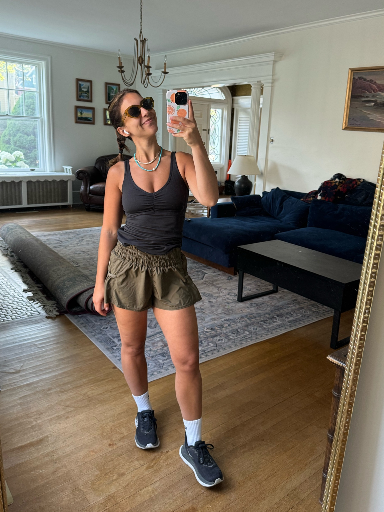 Hot mom walk outfit #ltkmomstyle #ltkpetite #ltkxfreepeople