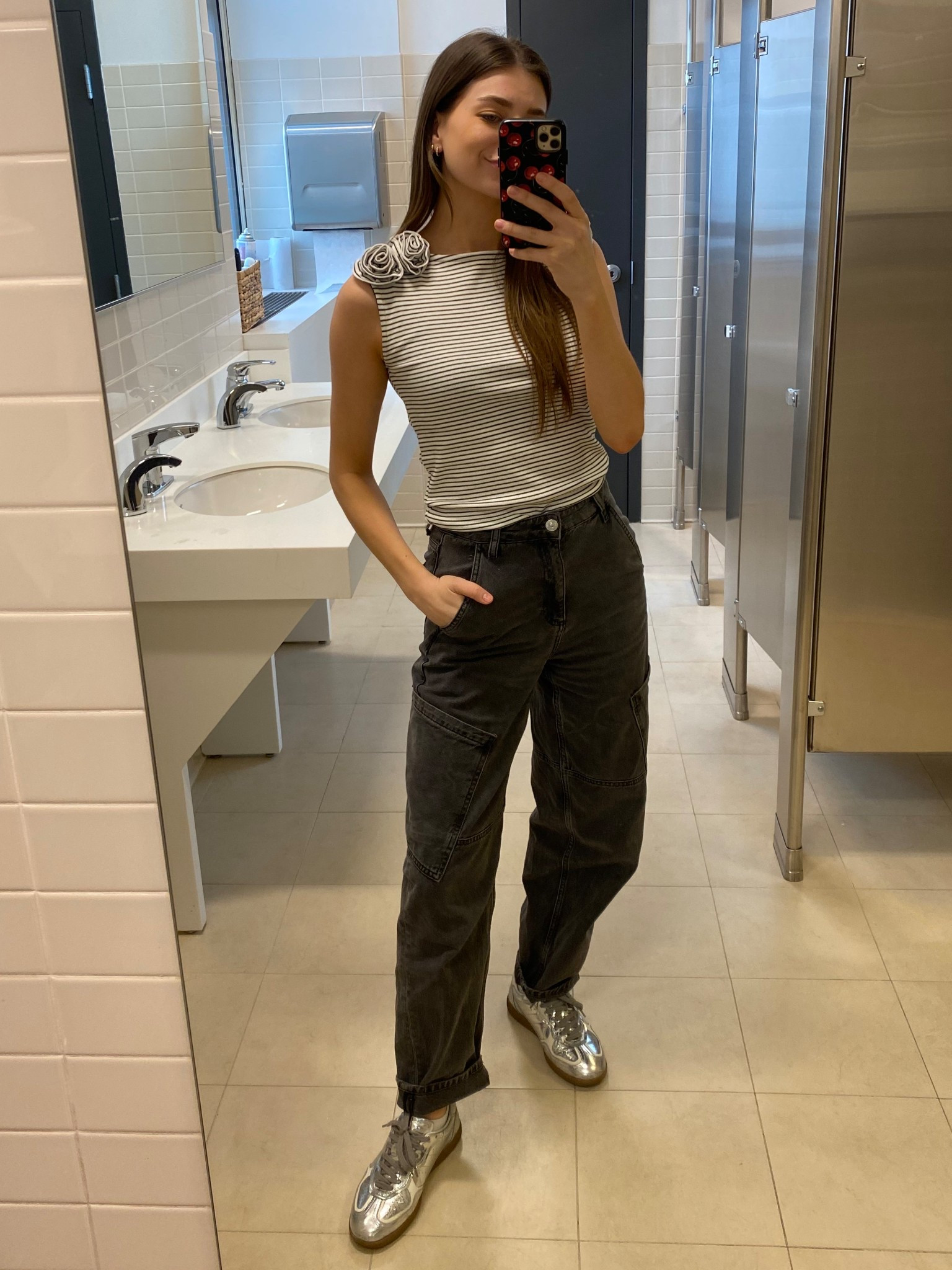 Obsessed w this rose top I designed!! I sized down to an XXS for a more fitted silo 

#LTKSaleAlert #LTKStyleTip #LTKSeasonal