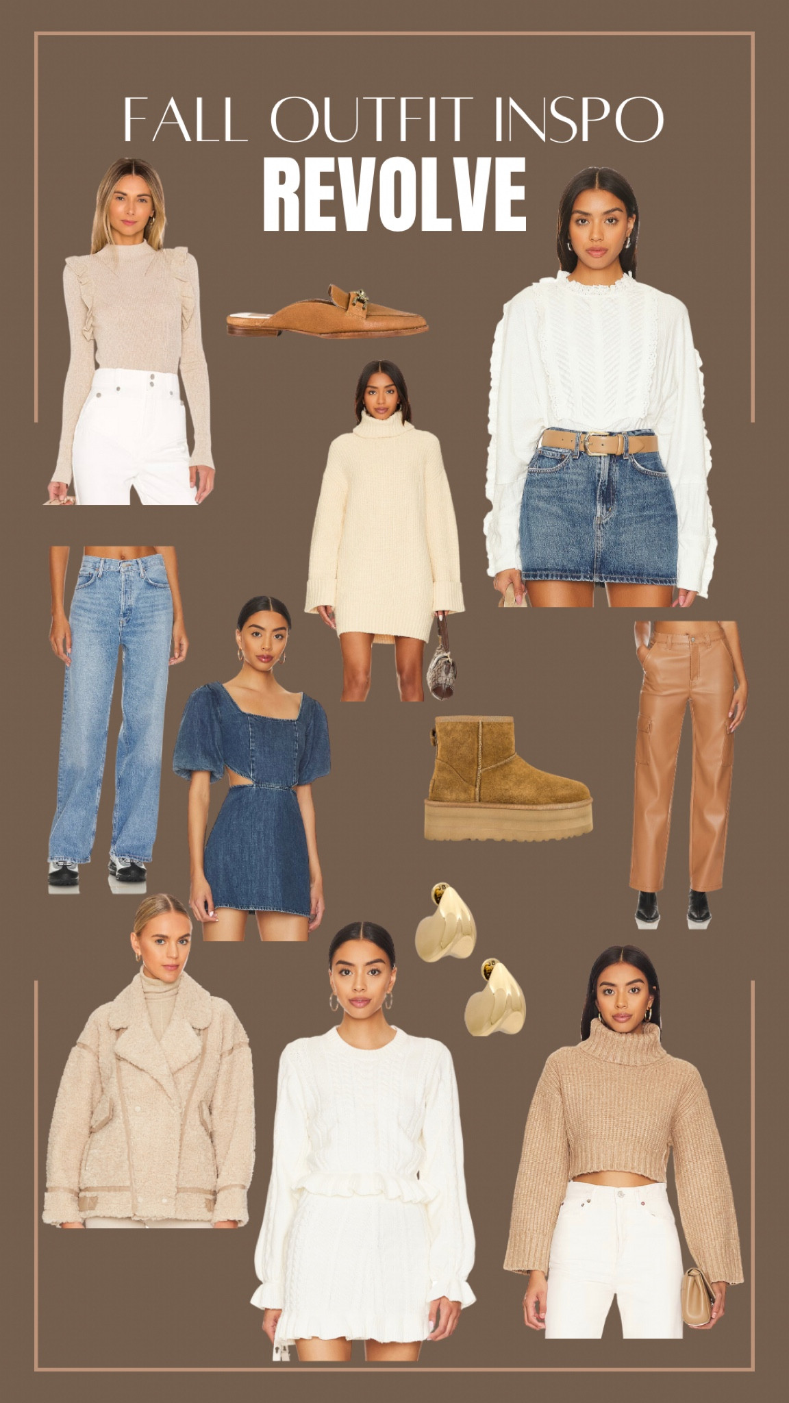 FALL OUTFIT INSPO!!!!!!🤎🤎🤎🤎🤎 from revolve🍂 trending outfits for fall, fall 2023 trends, revolve, fall outfits

#LTKU #LTKSeasonal