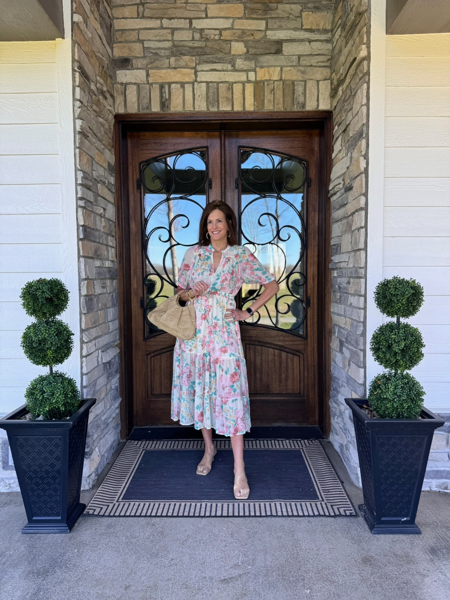 The cutest floral dress for spring!
Code: ANNIE10
Floral dress - medium 
-
-
-
Women’s fashion, outfit inspo, outfit ideas, what to wear for, fashion over 40, fashion over 50, spring outfits, winter to spring style, winter to spring transition outfits, spring outfits, spring fashion, spring style, women’s spring outfit, Vacation outfit, vacation style, Easter outfit, Easter outfit inspo 

#LTKSeasonal #LTKOver40 #LTKootd