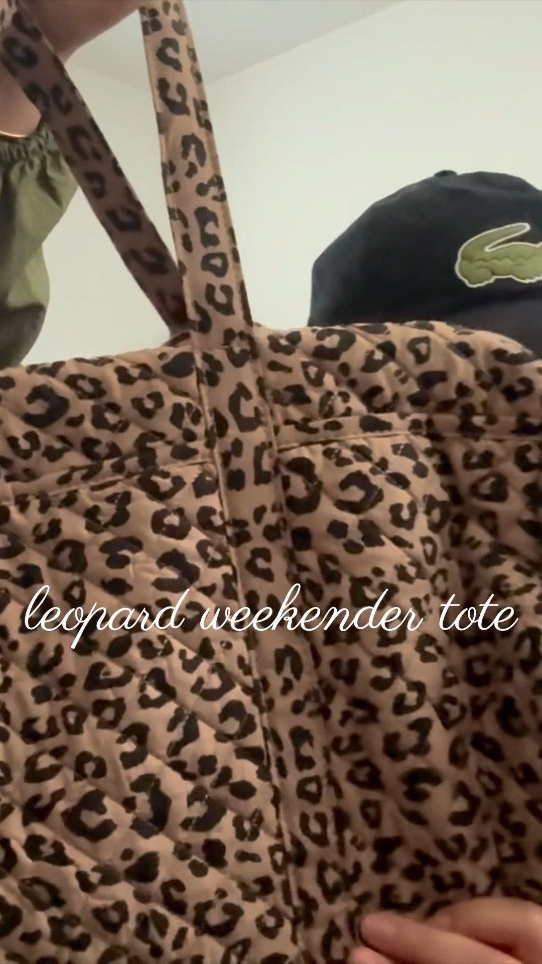 Weekend leopard tote you’ll use on repeat

The leopard weekend tote from Gap is one of those easy pieces that makes every outfit feel styled without overthinking it. It’s the kind of bag you grab for a workout class, errands, travel days, or a quick overnight.

Leopard always works as a neutral, which is why this tote pairs effortlessly with everything from leggings and sweatshirts to all white tennis looks. It adds just enough print to elevate a simple outfit while still feeling wearable every day.

The oversized shape is what makes it a go-to. It fits all your essentials like a laptop, water bottle, layers, and beauty pouch without feeling bulky, making it perfect for a weekend bag, gym tote, or carry-on personal item.

If you’re looking for one piece to make casual outfits feel more put together, this is it. It’s practical, on trend, and one of those bags you end up using way more than expected.

#leopardtote #gaptote #weekendbag #traveltote #gymbagstyle #everydaybag #athleisurestyle #casualoutfits #tennisoutfit #momstyle

leopard tote bag | gap leopard tote | weekend tote bag | travel tote bag | gym tote aesthetic | everyday bag essentials | athleisure outfits women | casual outfit ideas | tennis outfit style | carry on tote bag

#LTKPetite #LTKTravel #LTKActive