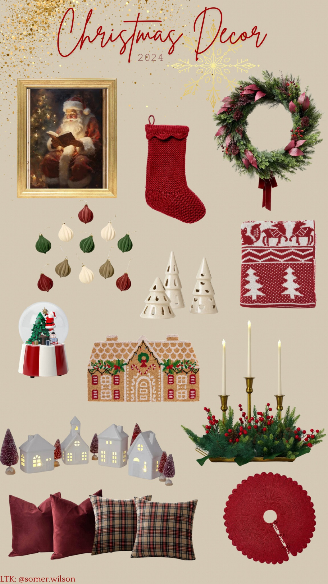 Christmas Decor Ideas 2024

#LTKHome #LTKSeasonal #LTKHoliday