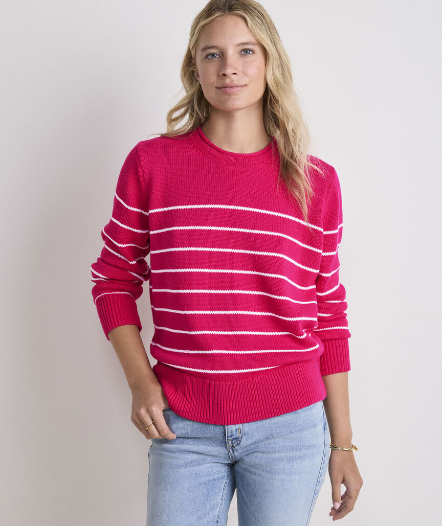 Katie Cotton Rollneck Sweater | vineyard vines