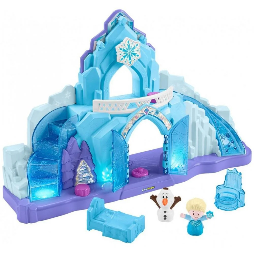 Little People Disney Frozen Elsa's Ice Palace with Lights & Sounds | Walmart (US)