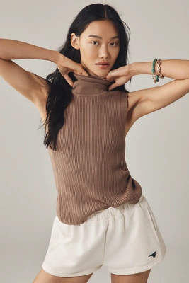 Varley Anastasia Rib Knit Tank Top | Anthropologie (US)