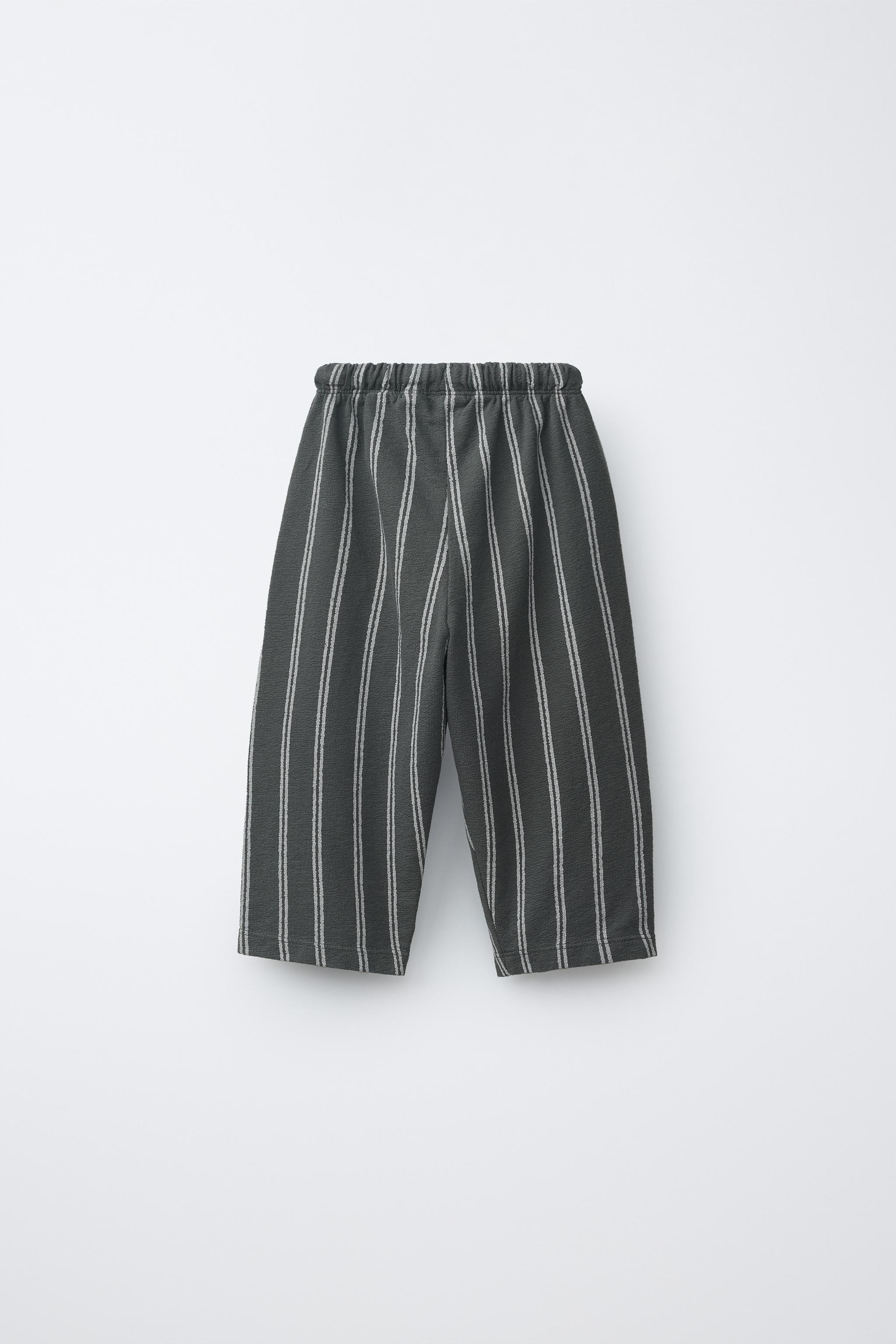 STRIPED RELAXED PANTS | Zara US