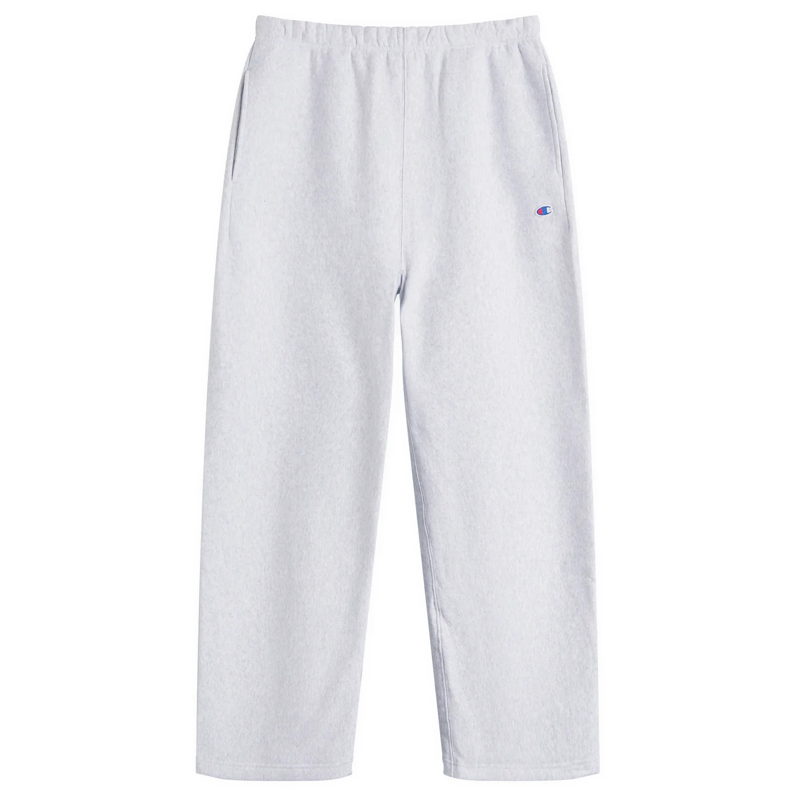 Champion Men's Classic Straight Hem Sweat Pants in Grey Marl, Size X-Large | END. Clothing